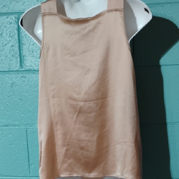 Rachel Zoe Satin Halter Top in Beige - Picture 4 of 6